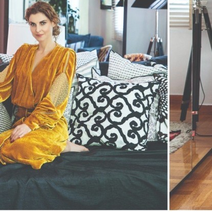 H Χριστιάννα Μοίρα ασχολείται με το interior design, κάνοντας restyle σε χώρους και αφήνοντας το δικό της, προσωπικό αποτύπωμα