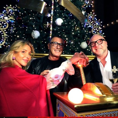 Οι Dolce & Gabbana μεταμορφώνουν τα Harrods του Λονδίνου για μια βραδιά 