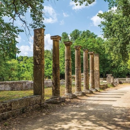 Τώρα μπορείτε να περιηγηθείτε στον χώρο της αρχαίας Ολυμπίας του 2ου αιώνα π.Χ.