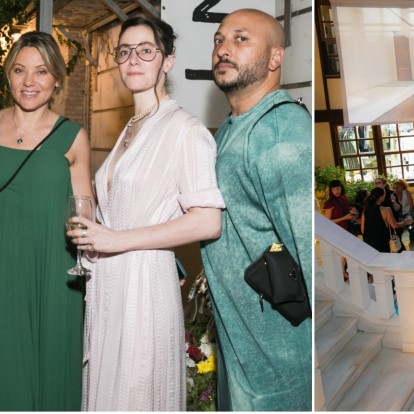 Μια θερινή προβολή στην αυλή της ZEUS+ΔIONE που δίνει χώρο στην καλλιτεχνική έκφραση 