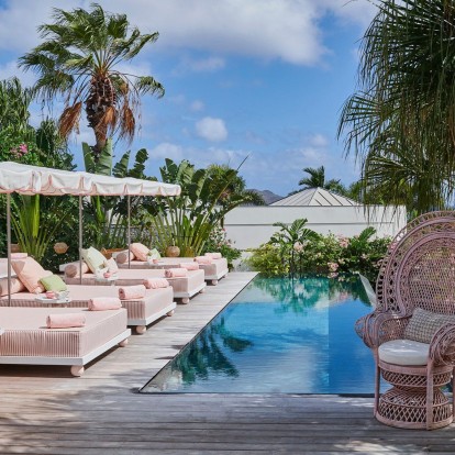 To Tropical Hôtel στο St. Barth έχει γεύση από Γαλλική Ριβιέρα με τροπικό blend