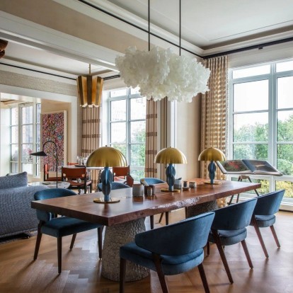 Αυτό το super-chic σπίτι στο Central Park συνυπάρχει με τη μοντέρνα πλευρά του